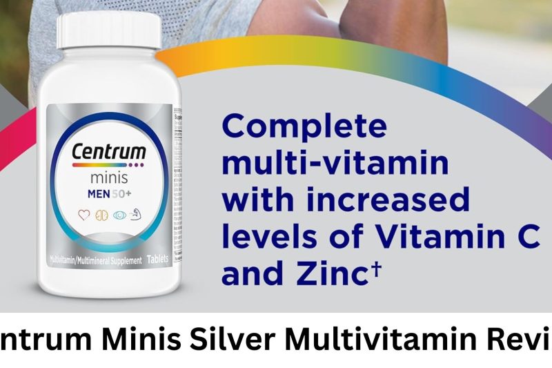 Centrum Minis Silver Multivitamin for Men 50+ : Support for Older Adults