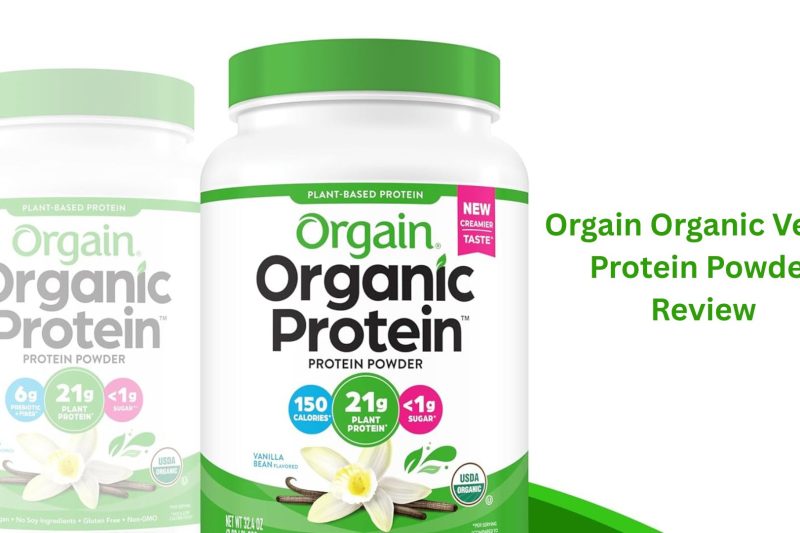 Orgain Organic Vegan Protein Powder – Vanilla Bean Flavor