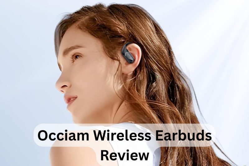 Occiam Wireless Earbuds Bluetooth Headphones – 96 Hours Playback